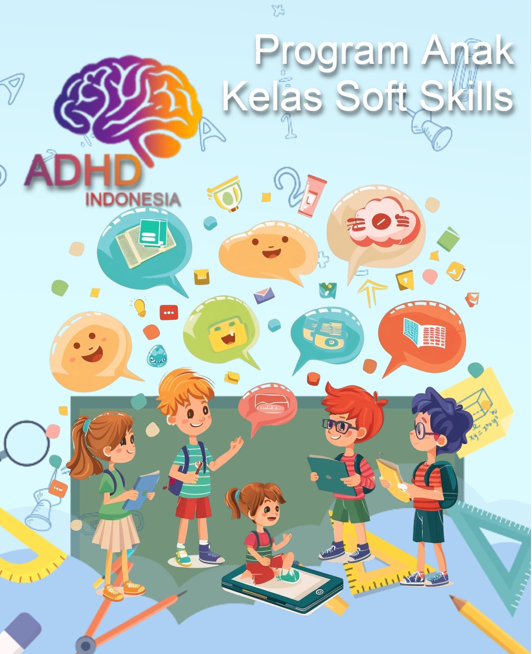 Program ADHD Indonesia Kabupaten Sekadau Kelas Soft Skills Anak ADHD