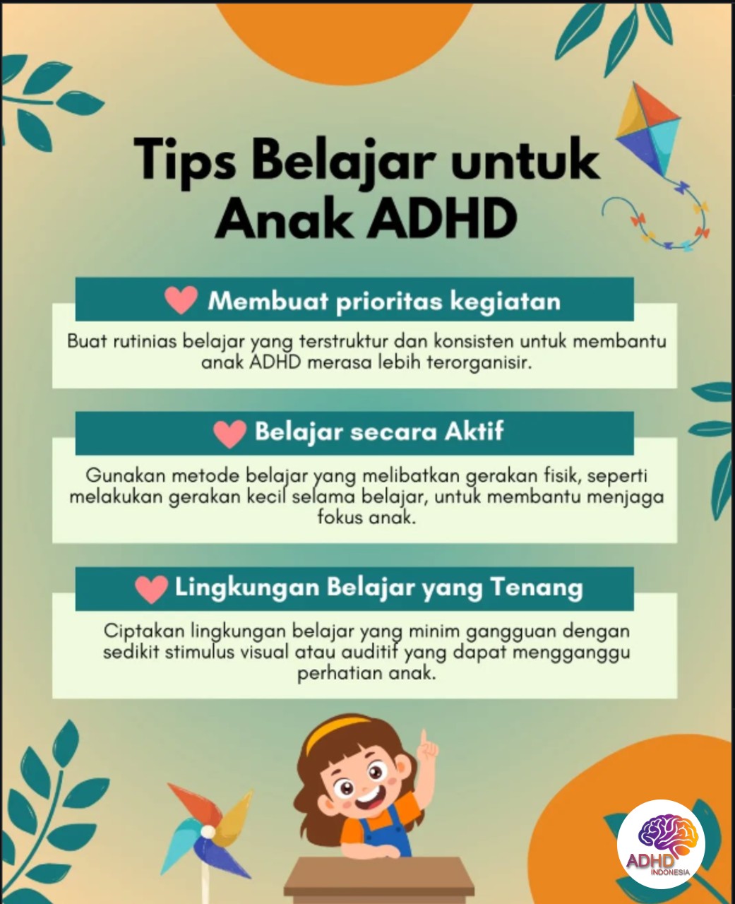 Strategi Belajar yang Cocok untuk Anak ADHD di Kabupaten Sekadau